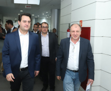 Governador Carlos Massa Ratinho Júnior dá posse ao secretário do Desenvolvimento Urbano e de Obras Públicas, João Carlos Ortega - Curitiba, 14/02/2019 - Foto: Rodrigo Felix Leal/ANPr