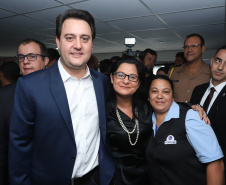 Governador Carlos Massa Ratinho Júnior dá posse ao secretário do Desenvolvimento Urbano e de Obras Públicas, João Carlos Ortega - Curitiba, 14/02/2019 - Foto: Rodrigo Felix Leal/ANPr