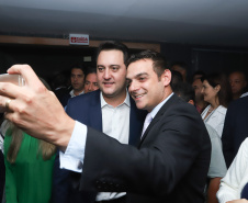 Governador Carlos Massa Ratinho Júnior dá posse ao secretário do Desenvolvimento Urbano e de Obras Públicas, João Carlos Ortega - Curitiba, 14/02/2019 - Foto: Rodrigo Felix Leal/ANPr