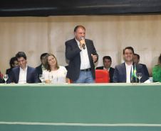 Governador Carlos Massa Ratinho Júnior dá posse ao secretário do Desenvolvimento Urbano e de Obras Públicas, João Carlos Ortega - Curitiba, 14/02/2019 - Foto: Rodrigo Felix Leal/ANPr