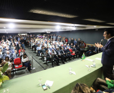 Governador Carlos Massa Ratinho Júnior dá posse ao secretário do Desenvolvimento Urbano e de Obras Públicas, João Carlos Ortega - Curitiba, 14/02/2019 - Foto: Rodrigo Felix Leal/ANPr