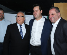 Governador Carlos Massa Ratinho Júnior dá posse ao secretário do Desenvolvimento Urbano e de Obras Públicas, João Carlos Ortega - Curitiba, 14/02/2019 - Foto: Rodrigo Felix Leal/ANPr