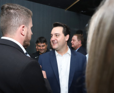 Governador Carlos Massa Ratinho Júnior dá posse ao secretário do Desenvolvimento Urbano e de Obras Públicas, João Carlos Ortega - Curitiba, 14/02/2019 - Foto: Rodrigo Felix Leal/ANPr