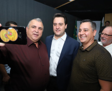 Governador Carlos Massa Ratinho Júnior dá posse ao secretário do Desenvolvimento Urbano e de Obras Públicas, João Carlos Ortega - Curitiba, 14/02/2019 - Foto: Rodrigo Felix Leal/ANPr