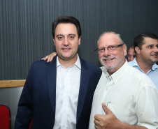 Governador Carlos Massa Ratinho Júnior dá posse ao secretário do Desenvolvimento Urbano e de Obras Públicas, João Carlos Ortega - Curitiba, 14/02/2019 - Foto: Rodrigo Felix Leal/ANPr