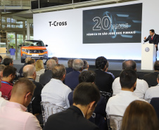 Governador Carlos Massa Ratinho Júnior participa da solenidade de comemoração de 20 anos da Volkswagen no Paraná.  -  São José dos Pinhais, 19/02/2019  -  Foto: José Fernando Ogura/ANPr