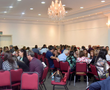 A regionalização da saúde foi o tema principal de uma reunião realizada nesta terça-feira (19) em Curitiba. Foi o primeiro encontro do ano da Comissão Intergestores Bipartite do Paraná (CIB) para discutir o Planejamento Regional Integrado (PRI).  -  Curitiba, 19/02/2019  -  Foto: Divulgação SESA