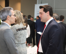 O governador Carlos Massa Ratinho Junior participou nesta quarta-feira (20), em Brasília, do Fórum de Governadores, que reuniu os chefes do Executivo dos 26 Estados e do Distrito Federal.   -  Brasília, 20/02/2019  -  Foto: Rodrigo Félix Leal/ANPr