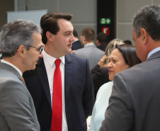 O governador Carlos Massa Ratinho Junior participou nesta quarta-feira (20), em Brasília, do Fórum de Governadores, que reuniu os chefes do Executivo dos 26 Estados e do Distrito Federal.   -  Brasília, 20/02/2019  -  Foto: Rodrigo Félix Leal/ANPr