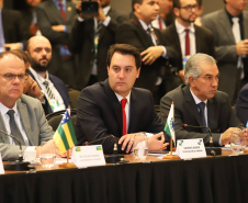 O governador Carlos Massa Ratinho Junior participou nesta quarta-feira (20), em Brasília, do Fórum de Governadores, que reuniu os chefes do Executivo dos 26 Estados e do Distrito Federal.   -  Brasília, 20/02/2019  -  Foto: Rodrigo Félix Leal/ANPr