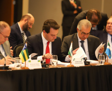 O governador Carlos Massa Ratinho Junior participou nesta quarta-feira (20), em Brasília, do Fórum de Governadores, que reuniu os chefes do Executivo dos 26 Estados e do Distrito Federal.   -  Brasília, 20/02/2019  -  Foto: Rodrigo Félix Leal/ANPr