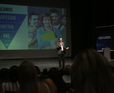 A Secretaria de Educação do Paraná realizou nesta quarta-feira (20), em Curitiba, o Seminário de Cooperação Pedagógica com Município
