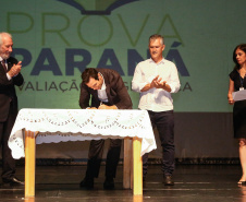A Secretaria de Educação do Paraná realizou nesta quarta-feira (20), em Curitiba, o Seminário de Cooperação Pedagógica com Município
