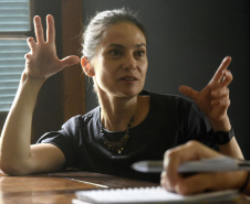 Biba Bettega, diretora do Museu Paranaense.Curitiba, 11 de fevereiro de 2019.Foto: Kraw Penas/SEEC