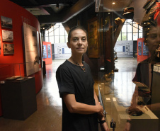 Biba Bettega, diretora do Museu Paranaense.Curitiba, 11 de fevereiro de 2019.Foto: Kraw Penas/SEEC