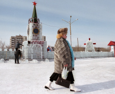  No Museu Oscar Niemeyer (MON) - Ásia: a Terra, os Homens, os Deuses e Serguei Maksimishin – O último Império, que traz imagens da Rússia contemporânea, uma imersão por meio de 65 fotografias em um país de proporções gigantescas.
Curitiba, 22/02/2019  -  Foto: Divulgação MON