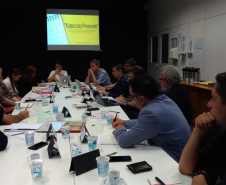 Museu Planeta Água tem primeira reunião do Conselho Consultivo.   Reunião reuniu consultores para debater projeto do Museu da Água  -  Curitiba, 22/02/2019  -  Foto: Divulgação Sanepar