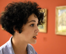 Ana Rocha, diretora do Museu de Arte Contemporânea do Paraná(MAC/PR).Curitiba, 19 de fevereiro de 2019.Foto: Kraw Penas/SEEC
