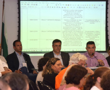 Conselho Estadual de Saúde faz primeira reunião do ano.  -  Curitiba, 28/02/2019  -  Foto:  Diogo Pracz de Oliveira / SESA