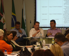 Conselho Estadual de Saúde faz primeira reunião do ano.  -  Curitiba, 28/02/2019  -  Foto:  Diogo Pracz de Oliveira / SESA