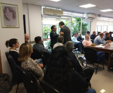 Conselho Estadual de Saúde faz primeira reunião do ano.  -  Curitiba, 28/02/2019  -  Foto:  Diogo Pracz de Oliveira / SESA