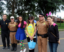A primeira ação da Força-Tarefa Infância Segura ocorreu durante o Carnaval, com ações em Curitiba e Litoral do Paraná, garantindo a diversão dos filhos e a tranquilidade dos pais