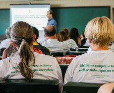 O Centro Paranaense de Referência em Agroecologia (CPRA), autarquia do Governo do Paraná vinculada à Secretaria de Estado da Agricultura e do Abastecimento, oferece diversos cursos sobre produção agropecuária alinhada à preservação do meio ambiente. As aulas são gratuitas e destinadas a agricultores familiares, estudantes, técnicos, educadores e interessados no tema. -  Curitiba, 07/03/2019  -  Foto: Divulgação CPRA/SEAB