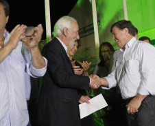 O governador em exercício Darci Piana, participa da abertura 45ª Expo Umuarama e 18ª Feira Internacional. Participaram: prefeito de Umuarama, Celso Pozzobom; os secretários: do Meio Ambiente e Recursos Hídricos, Márcio Nunes; da Agricultura, Norberto Ortigara; presidente da Sociedade Rural de Umuarama, Milton Gaiari; entre outros.Umuarama, 07-03-19.Foto: Arnaldo Alves / ANPr.