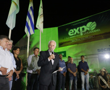 O governador em exercício Darci Piana, participa da abertura 45ª Expo Umuarama e 18ª Feira Internacional. Participaram: prefeito de Umuarama, Celso Pozzobom; os secretários: do Meio Ambiente e Recursos Hídricos, Márcio Nunes; da Agricultura, Norberto Ortigara; presidente da Sociedade Rural de Umuarama, Milton Gaiari; entre outros.Umuarama, 07-03-19.Foto: Arnaldo Alves / ANPr.
