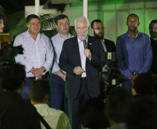 O governador em exercício Darci Piana, participa da abertura 45ª Expo Umuarama e 18ª Feira Internacional. Participaram: prefeito de Umuarama, Celso Pozzobom; os secretários: do Meio Ambiente e Recursos Hídricos, Márcio Nunes; da Agricultura, Norberto Ortigara; presidente da Sociedade Rural de Umuarama, Milton Gaiari; entre outros.Umuarama, 07-03-19.Foto: Arnaldo Alves / ANPr.