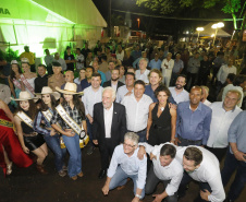 O governador em exercício Darci Piana, participa da abertura 45ª Expo Umuarama e 18ª Feira Internacional. Participaram: prefeito de Umuarama, Celso Pozzobom; os secretários: do Meio Ambiente e Recursos Hídricos, Márcio Nunes; da Agricultura, Norberto Ortigara; presidente da Sociedade Rural de Umuarama, Milton Gaiari; entre outros.Umuarama, 07-03-19.Foto: Arnaldo Alves / ANPr.