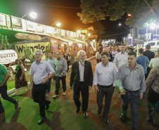 O governador em exercício Darci Piana, participa da abertura 45ª Expo Umuarama e 18ª Feira Internacional. Participaram: prefeito de Umuarama, Celso Pozzobom; os secretários: do Meio Ambiente e Recursos Hídricos, Márcio Nunes; da Agricultura, Norberto Ortigara; presidente da Sociedade Rural de Umuarama, Milton Gaiari; entre outros.Umuarama, 07-03-19.Foto: Arnaldo Alves / ANPr.