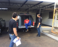 Polícia Civil cumpre mandados de prisão decorrentes de violência contra a mulher em diversas cidades do Paraná nesta sexta-feira (8). A ação conta com a participação de 250 policiais civis e recebeu o nome de Operação Respeito, em alusão ao Dia Internacional da Mulher. As ações tiveram início no sábado de Carnaval e se encerram ao final desta sexta. Foto: Polícia Civil