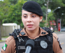O 12º Batalhão da Polícia Militar do Paraná decidiu manter o efetivo que atende a área central de Curitiba exclusivamente feminino, nesta sexta-feira, 8 de Março