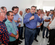 O Secretário de Estado da Saúde participou nesta sexta-feira (8) da inauguração do Ambulatório de Especialidades Dermatológicas, da Autarquia Municipal de Saúde (AMS) de Apucarana. -  Apucarana, 08/03/2019  -  Foto: Josias Profeta
