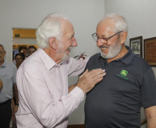 O governador em exercício Darci Piana, participa da abertura da 48ª Exposição Paranavaí - Feira Agropecuária e Industrial de Paranavaí, região noroeste do Estado.  Presentes: presidente da Sociedade Rural do Noroeste do Paraná, Mario Helio de Almeida; secretário de Agricultura, Norbeto Ortigara;  entre outros.Paranavaí, 08-03-19.Foto: Arnaldo Alves / ANPr.