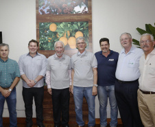 O governador em exercício Darci Piana, participa da abertura da 48ª Exposição Paranavaí - Feira Agropecuária e Industrial de Paranavaí, região noroeste do Estado.  Presentes: presidente da Sociedade Rural do Noroeste do Paraná, Mario Helio de Almeida; secretário de Agricultura, Norbeto Ortigara;  entre outros.Paranavaí, 08-03-19.Foto: Arnaldo Alves / ANPr.