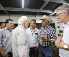 O governador em exercício Darci Piana, participa da abertura da 48ª Exposição Paranavaí - Feira Agropecuária e Industrial de Paranavaí, região noroeste do Estado.  Presentes: presidente da Sociedade Rural do Noroeste do Paraná, Mario Helio de Almeida; secretário de Agricultura, Norbeto Ortigara;  entre outros.Paranavaí, 08-03-19.Foto: Arnaldo Alves / ANPr.
