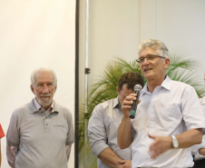 O governador em exercício Darci Piana, participa da abertura da 48ª Exposição Paranavaí - Feira Agropecuária e Industrial de Paranavaí, região noroeste do Estado.  Presentes: presidente da Sociedade Rural do Noroeste do Paraná, Mario Helio de Almeida; secretário de Agricultura, Norbeto Ortigara;  entre outros.Paranavaí, 08-03-19.Foto: Arnaldo Alves / ANPr.