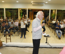 O governador em exercício Darci Piana, participa da abertura da 48ª Exposição Paranavaí - Feira Agropecuária e Industrial de Paranavaí, região noroeste do Estado.  Presentes: presidente da Sociedade Rural do Noroeste do Paraná, Mario Helio de Almeida; secretário de Agricultura, Norbeto Ortigara;  entre outros.Paranavaí, 08-03-19.Foto: Arnaldo Alves / ANPr.