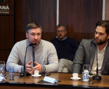 Reunião do secretariado coordenada pelo vice-governador Darci Piana.  -   Curitiba,  12/03/2019  -  Foto: Gilson Abreu/ANPr