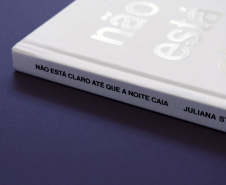 Dois projetos selecionados no primeiro e segundo editais do Programa Estadual de Fomento e Incentivo à Cultura (Profice) foram premiados essa semana. O livro Não está claro até que a noite caia, da artista Juliana Stein, ganhou o prêmio Bronze de Design no Latin American Design Awards.Foto: Kraw Penas/SEEC