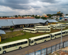 Novos Ônibus no Terminal de Pinhais. 15/03/2019
Foto: Maurilio Cheli