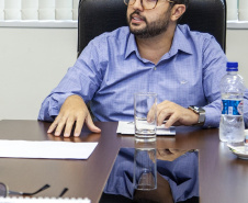 O Porto de Paranaguá comemora seu 84º aniversário no próximo domingo (17), mantendo o desempenho que o coloca entre os portos mais importantes da América Latina e o segundo maior porto do Brasil. Na foto, Luiz Fernando Garcia, diretor-presidente da Administração dos Portos de Paranaguá e Antonina ( APPA)  -  Paranaguá, 15/03/2019  -  Foto:  Claudio Neves/APPA  