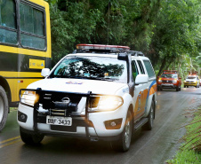 A Coordenadoria Estadual de Proteção e Defesa Civil realiza simulado de abandono com comunidade em área de risco de Morretes, no Litoral do Paraná.  -  Morretes, 16/03/2019  -  Foto: Jaelson Lucas/ANPr