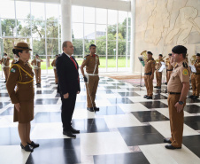 Vice-governador Darci Piana recebe o embaixador da República da Macedônia do Norte, Ivica Bocevski  -  Curitiba, 18/03/2019  - Foto: José Fernando Ogurta/ANPr