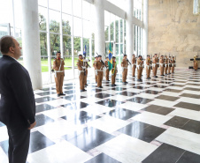 Vice-governador Darci Piana recebe o embaixador da República da Macedônia do Norte, Ivica Bocevski  -  Curitiba, 18/03/2019  - Foto: José Fernando Ogurta/ANPr