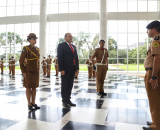 Vice-governador Darci Piana recebe o embaixador da República da Macedônia do Norte, Ivica Bocevski  -  Curitiba, 18/03/2019  - Foto: José Fernando Ogurta/ANPr