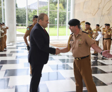 Vice-governador Darci Piana recebe o embaixador da República da Macedônia do Norte, Ivica Bocevski  -  Curitiba, 18/03/2019  - Foto: José Fernando Ogurta/ANPr