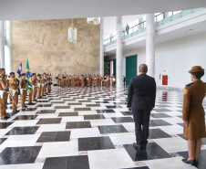 Vice-governador Darci Piana recebe o embaixador da República da Macedônia do Norte, Ivica Bocevski  -  Curitiba, 18/03/2019  - Foto: José Fernando Ogurta/ANPr